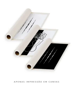 Conjunto 3 Quadros Decorativos Coleção P&B Mulher n01 n02 n03 – Preto e Branco - Imagem 26