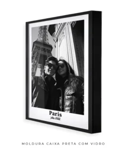 Quadro Personalizado com Sua Foto ou Arte Retangular com Margem - Imagem 16