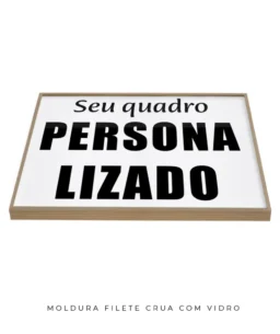 Quadro Personalizado com Sua Foto ou Arte Horizontal - Imagem 7